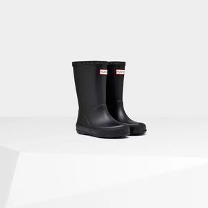 !!HUNTER BOOTS!! Original Kids First Classic Rain Boot-black size 10